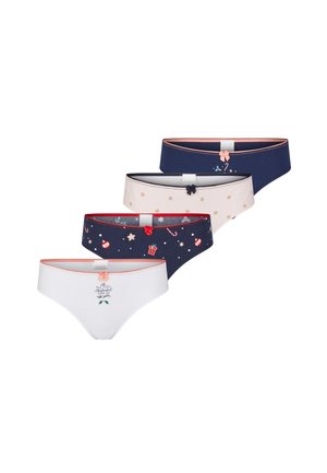 CHRISTMAS 4-PACK - Briefs - pink blue white