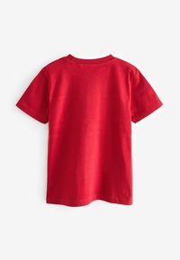 Next BLOCK SHORT SLEEVE - Camiseta estampada - red