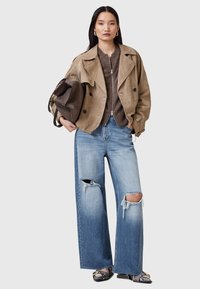 AllSaints REYA CROPPED  - Blazer - greige brown