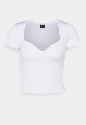 MARGOT BUSTIER - Camiseta estampada - white