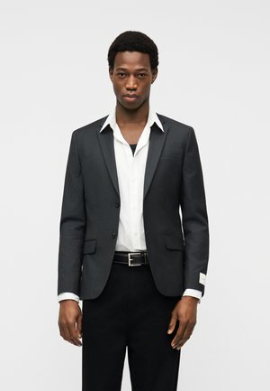 MICRO DOT SLIM - Veste de costume - charcoal heather