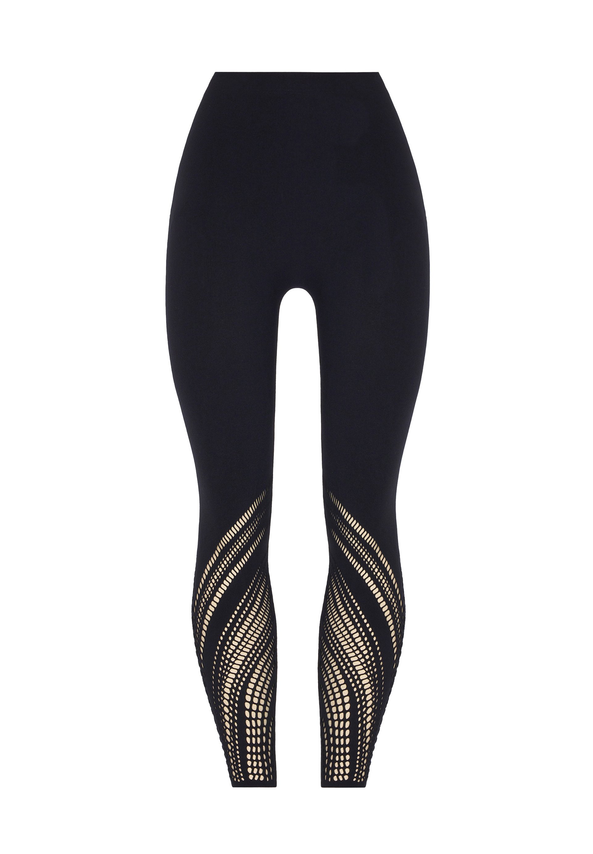 leggings bianco e nero