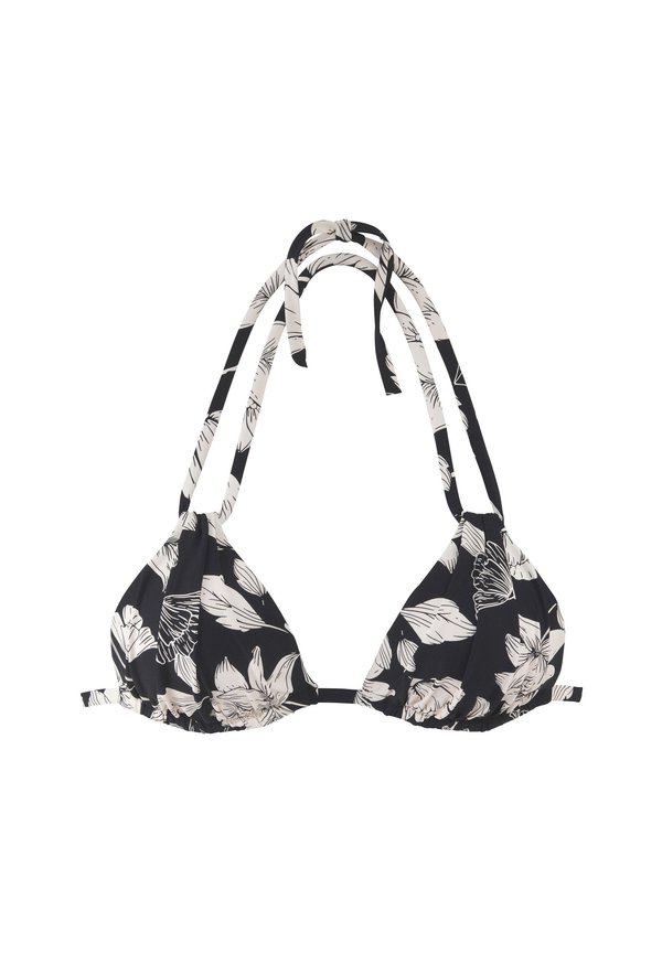 Bikini-Top - schwarz creme