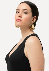 Ulla Popken V-NECK TANK - Top - black