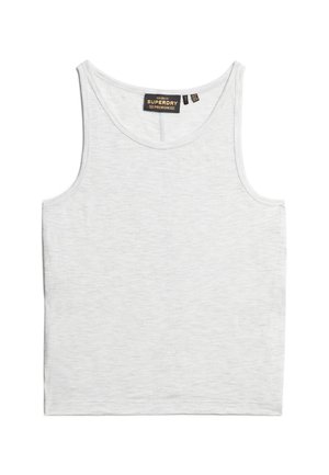 Superdry & Co, RUCHED TANK - Top - starlight grey marl