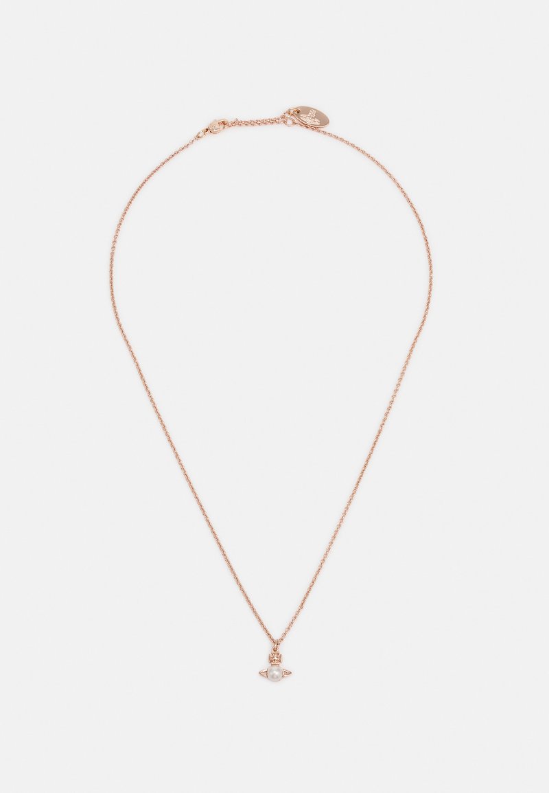 Pink gold vivienne westwood necklace Clearance