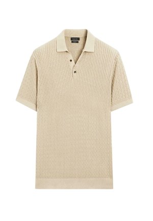 Massimo Dutti Polo shirt - light brown