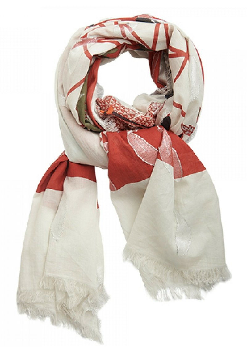 Femme Écharpes | Storiatipic HERA FOULARD - Écharpe - rouge/blanc - ZT39696 Femme Écharpes | Storiatipic HERA FOULARD - Écharpe - rouge/blanc - ZT39696