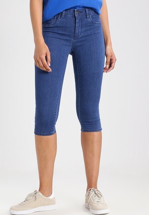 Jeansshorts - blue denim