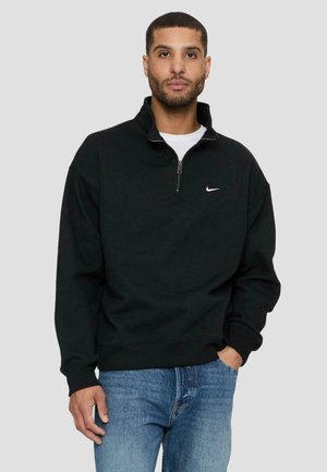 Sweatshirt - black white
