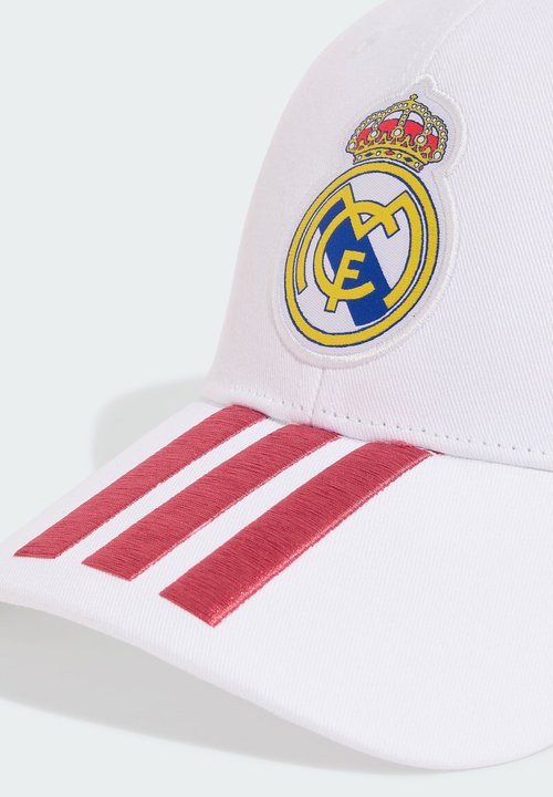 adidas REAL MADRID BASEBALL CAP UNISEX - Club wear - white wild pink — photo 3