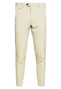 SLIM FIT CLUB PANTS - Vászonnadrágok - sand