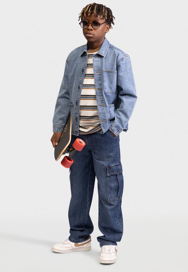 TERONALD TEE BOXY FIT - Print T-shirt - pristine2