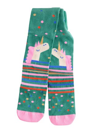 Next, Tights - teal green