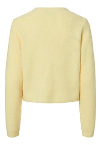 Pieces PCSILLY O NECK  - Gilet - pale banana