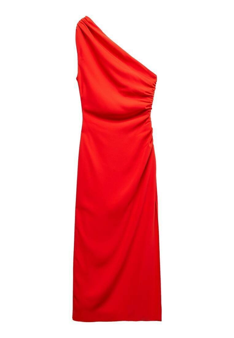 Mango Maxi-jurk rood