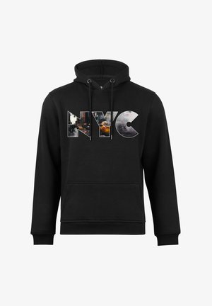 Cotton Prime, SKYLINE NEW YORK - WELTENBUMMLER KOLLEKTION - Hoodie - schwarz