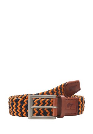 Ceinture tressée - orange