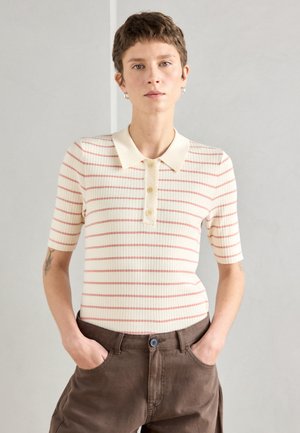 STRIPE - Pólóing - peachy