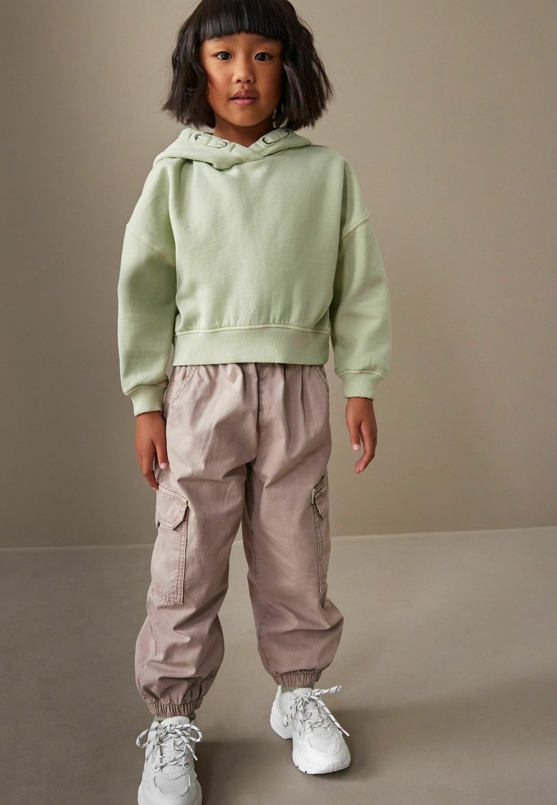 Next CROPPED - Felpa con cappuccio - green