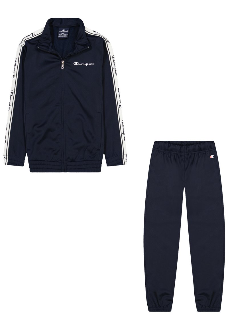 Kinder Jumpsuits & Playsuits | Champion TRACKSUIT FULL ZIP UNISEX Trainingsanzug dark blue/dunkelblau - DU76024 Kinder Jumpsuits & Playsuits | Champion TRACKSUIT FULL ZIP UNISEX Trainingsanzug dark blue/dunkelblau - DU76024