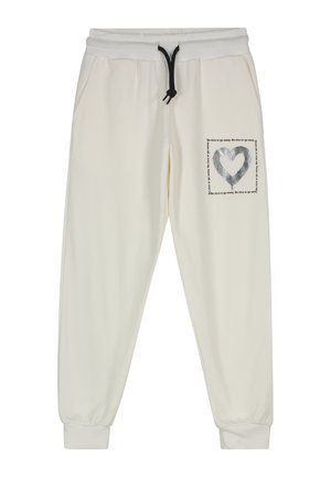 PETRA - Tracksuit bottoms - off white