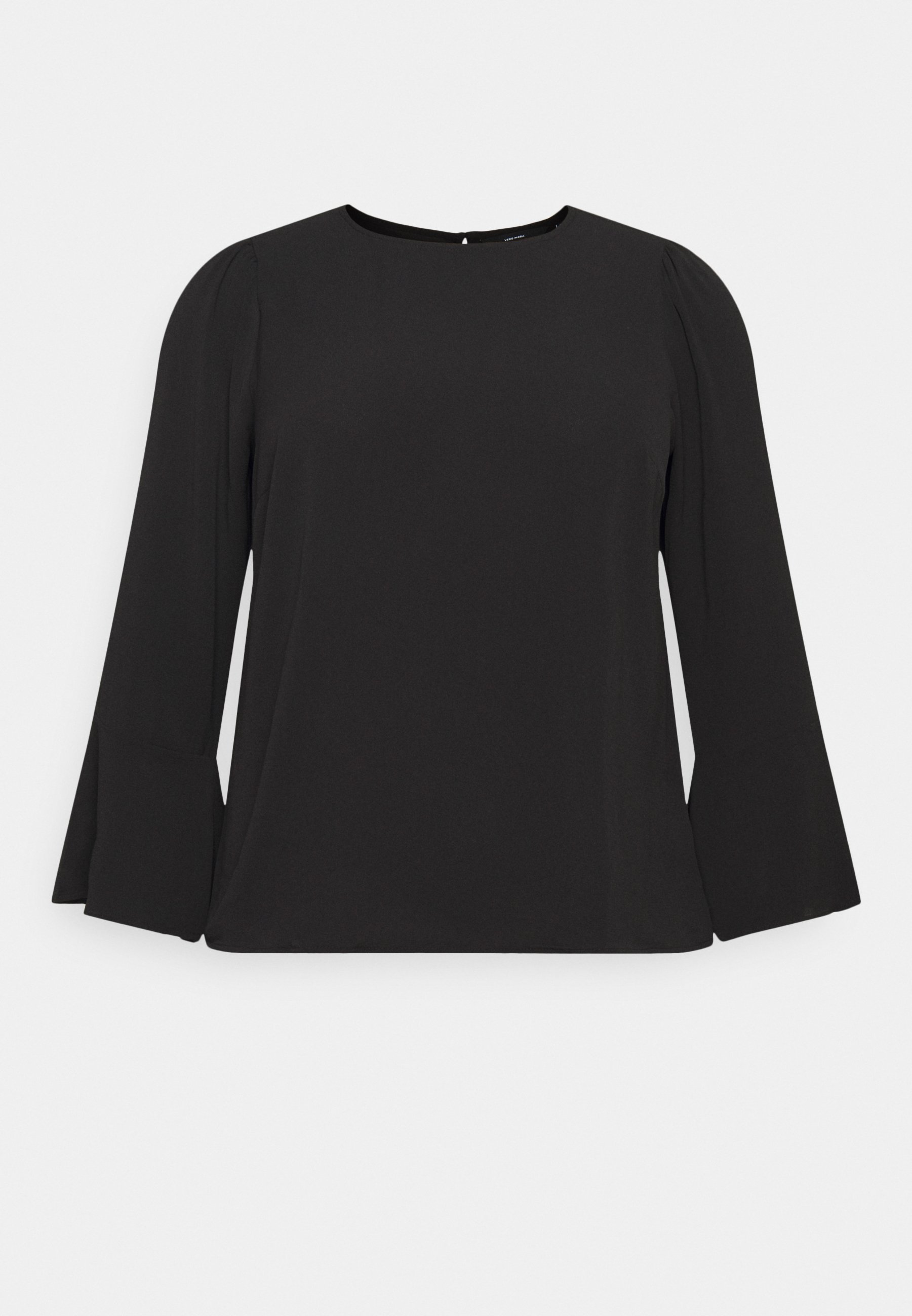 long sleeve bell sleeve top