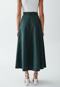 WILLA MIMIE MIDI - Plisovaná sukně - emerald
