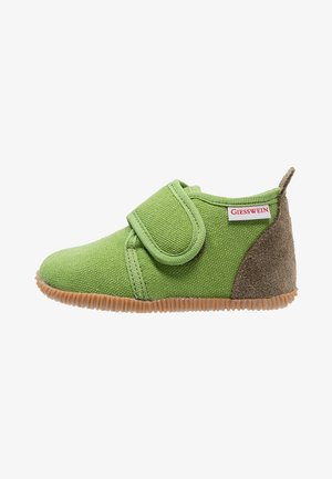 STRASS SLIM FIT - Slippers - gras