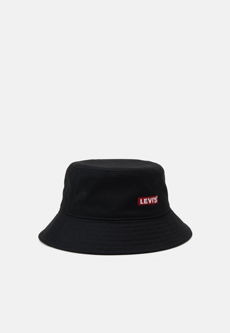 Levi's® BUCKET HAT BABY TAB LOGO UNISEX - Pălărie - regular black