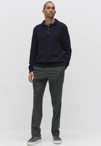 Bläck BOYD - Långärmad tröja - navy