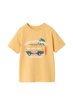 Vertbaudet, T-Shirt print - gelb