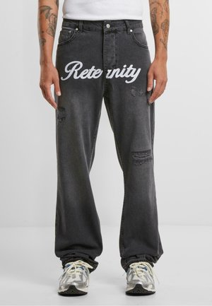 Relaxed fit jeans - washed grey