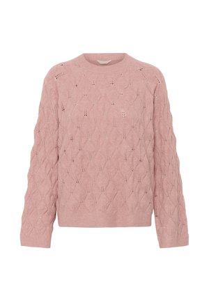 MADELYN - Strickpullover - dusty rose melange
