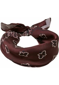 Urban Classics BANDANA UNISEX 2 PACK - Selyemkendő - cherry teal