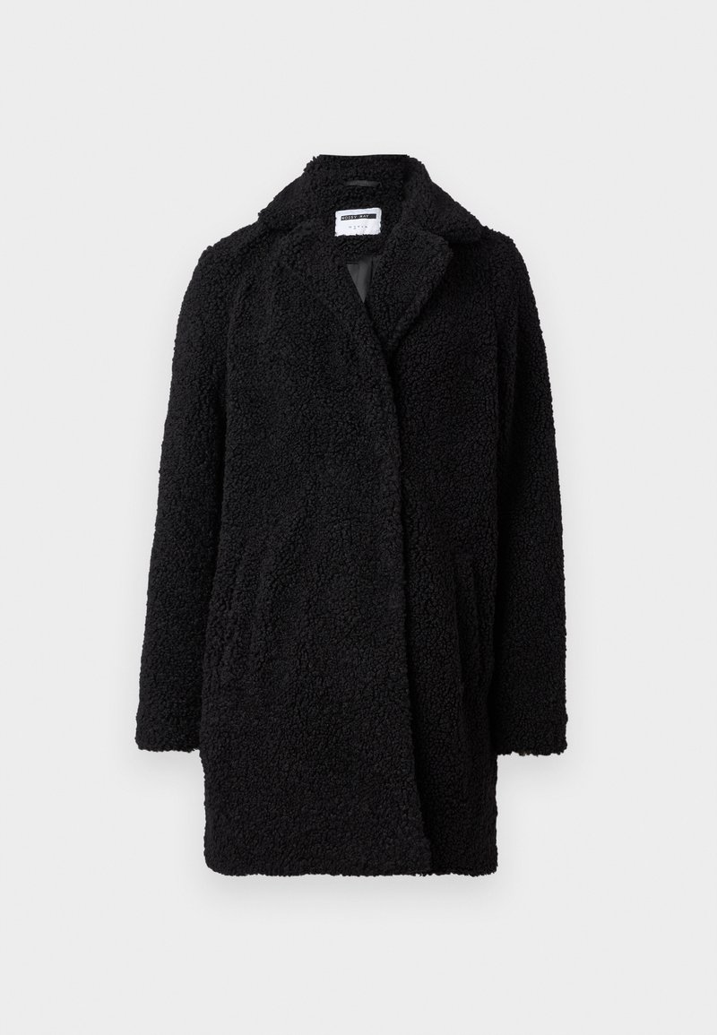 Noisy May Wintermantel zwart