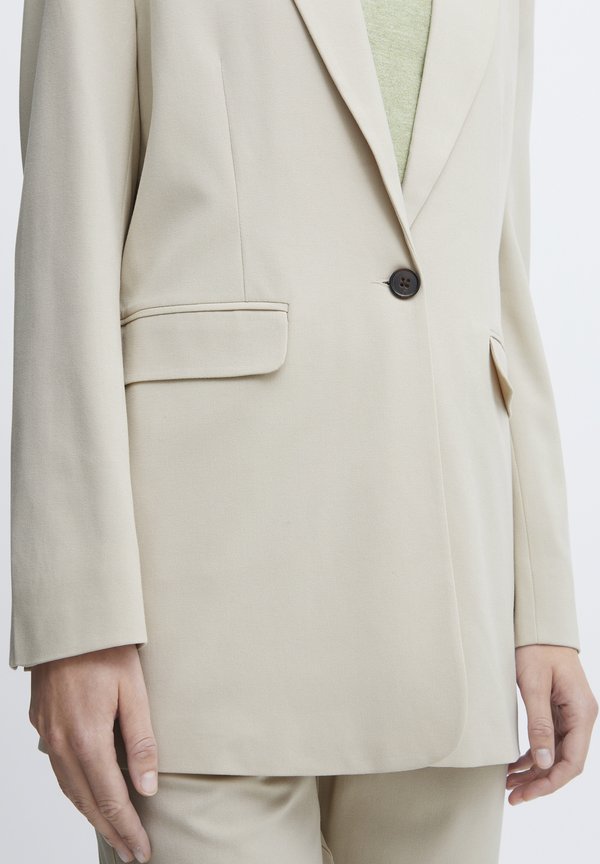 BYDANTA - Short coat - cement4