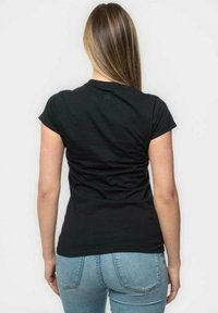 Paradiso Clothing THE BEATLES DROP T DIAMANTE LOGO SKINNY - Print T-shirt - black