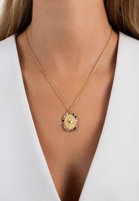 Singularu Medallion Stones Sun - Collier - gold coloured