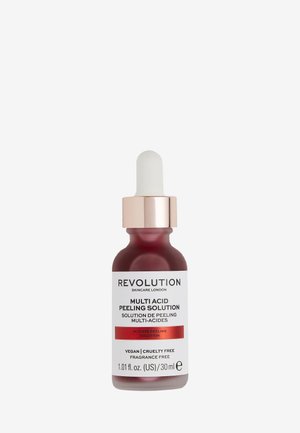REVOLUTION SKINCARE MULTI ACID AHA AND BHA PEEL SERUM - Face scrub - -