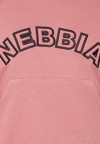 Nebbia ICONIC HERO WITH A HOODIE - Felpa - old rose
