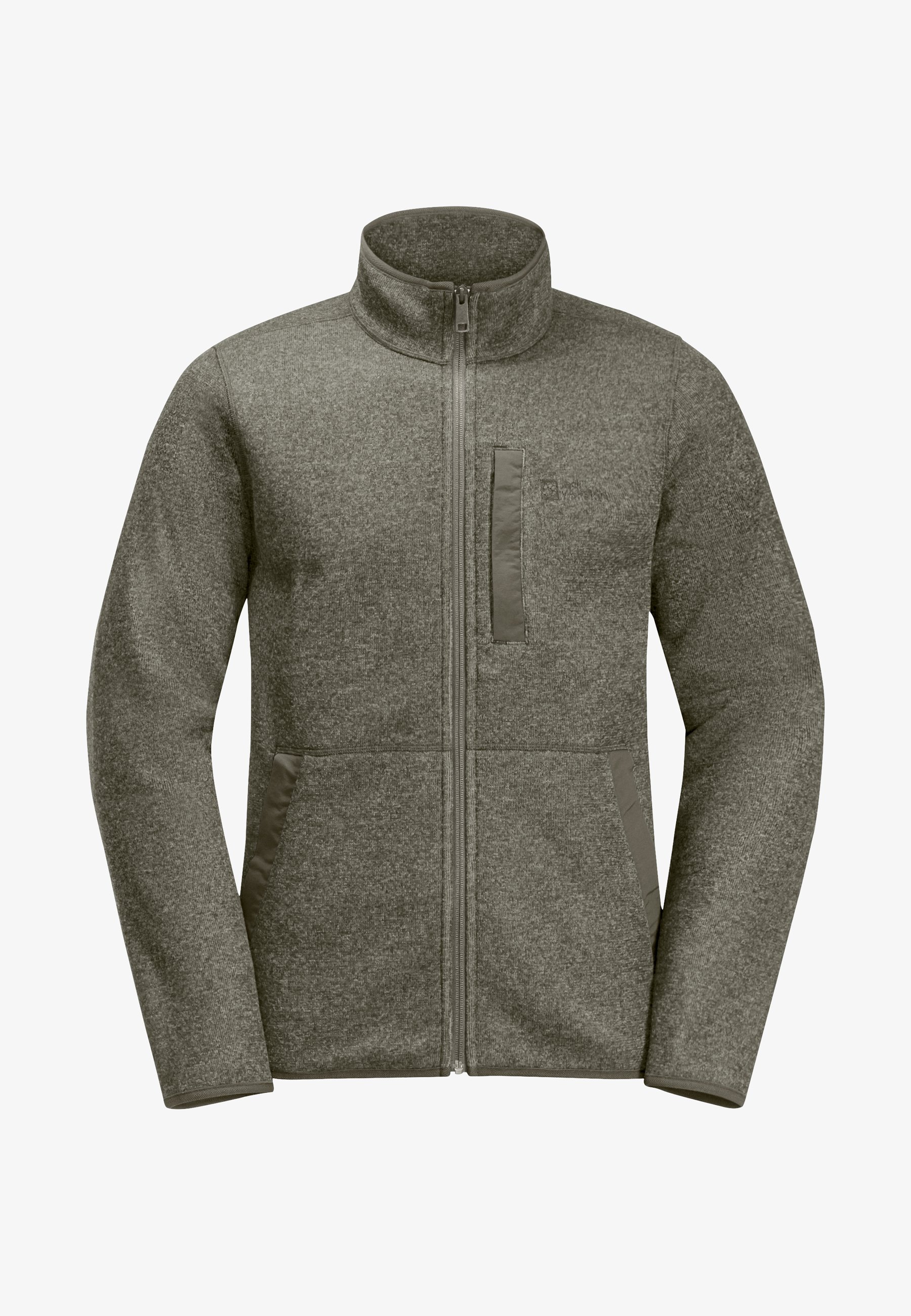 Fleece Jacket Jack Wolfskin Fleecejacke Herren Beige Sweatjacke