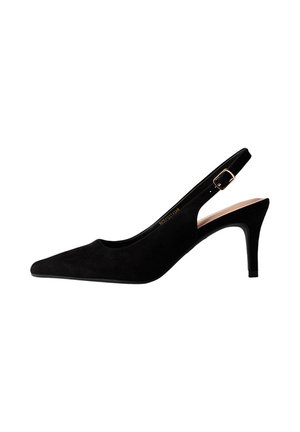 SLINGBACK STILETTO COURT - Decolleté - black
