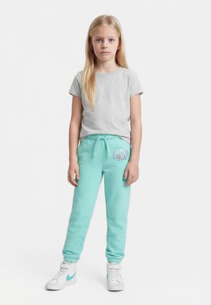 GAP LOGO - Spodnji deli trenirk - surf spray