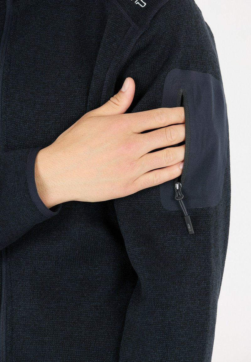 CMP - MAN JACKET - Forro polar - 21ns b.blue-antracite, Ampliar