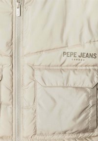Pepe Jeans BEKETT - Strukirani kaput - dark stone beige
