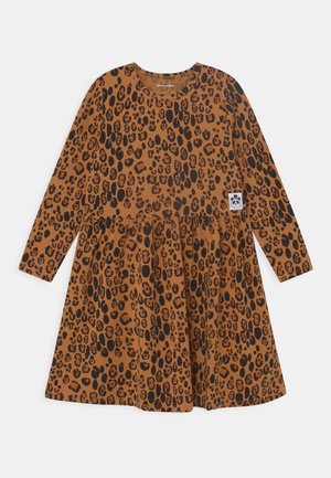 LEOPARD DRESS  - Jerseyjurk - beige