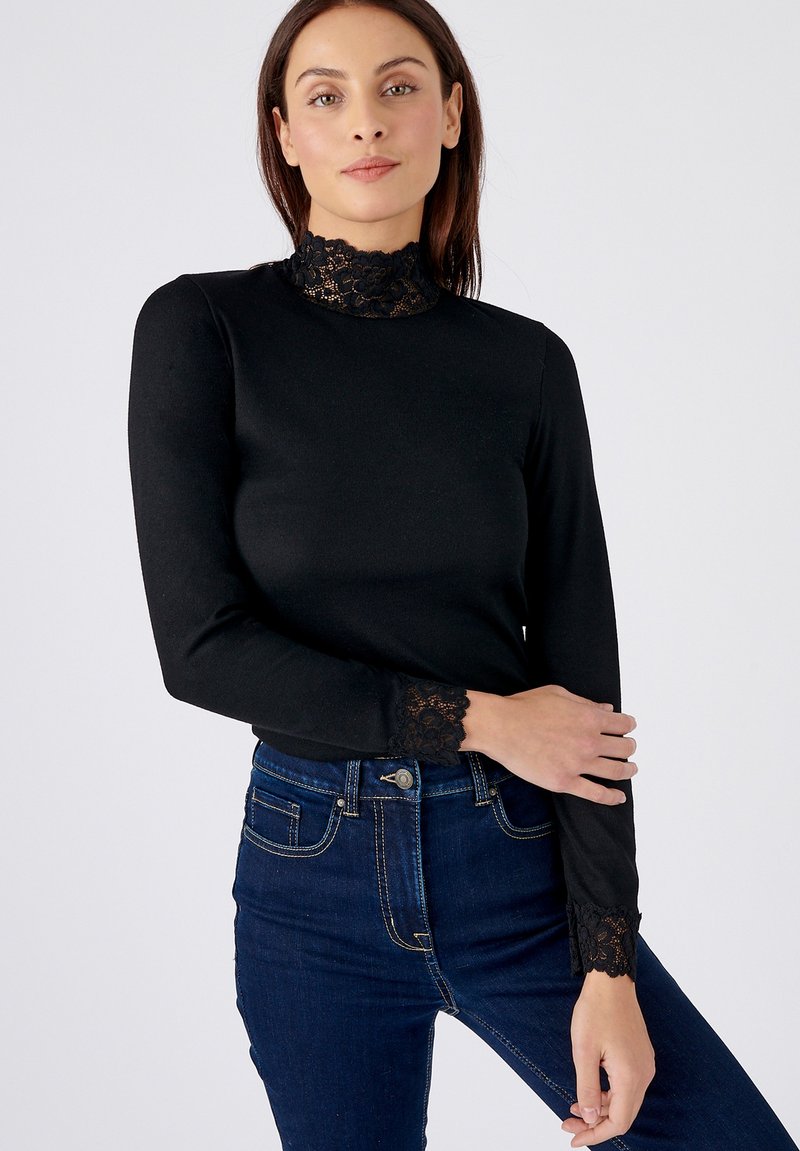 Damart ORNÉ - Longsleeve - noir