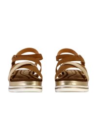 Divine Factory Sandalias con plataforma - camel or
