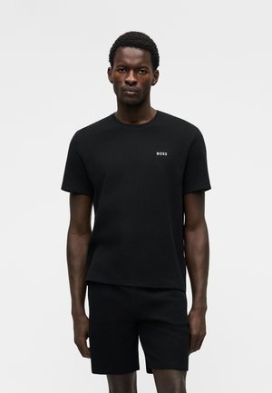 BOSS, WAFFLE T-SHIRT 10269584 01 - T-shirt basique - black
